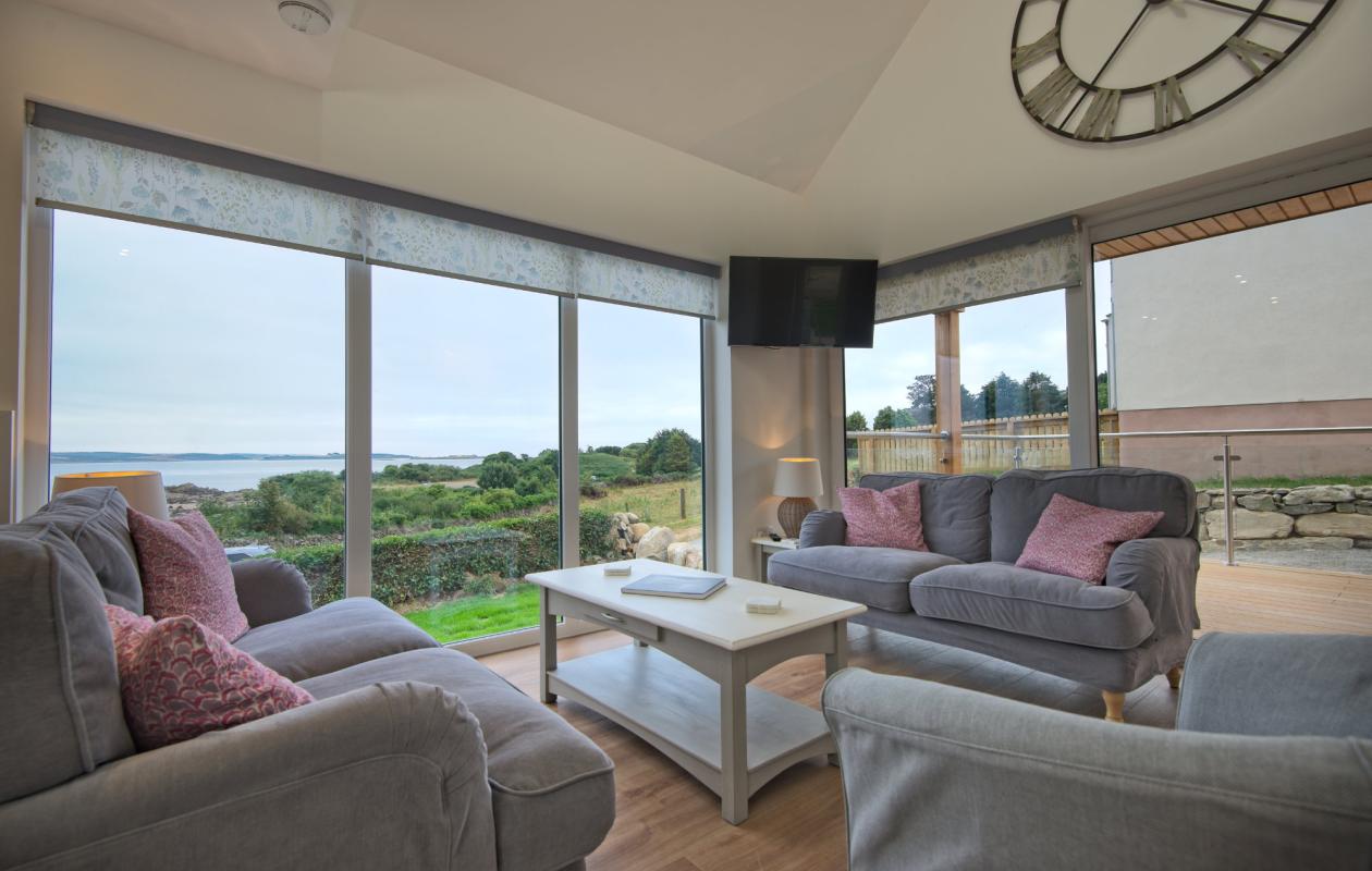 Curlew Cottage living area