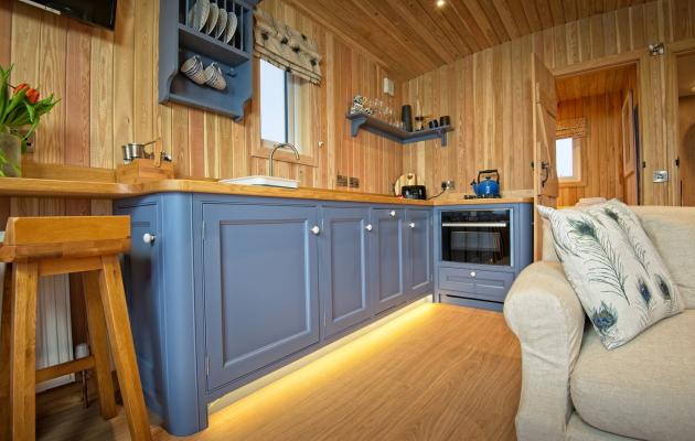 Hand built kitchen