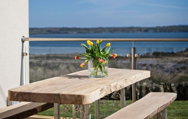 Coastal view from veranda