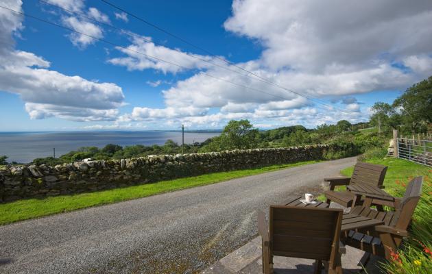 Coastal view from cottage