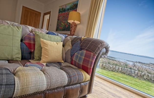 Edenville Cottage living room view