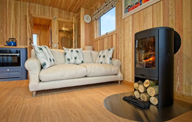 Interior of Shepherd's hut